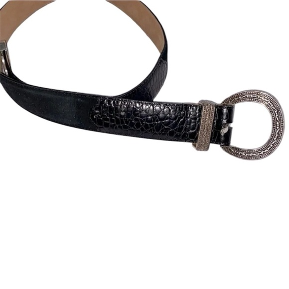 Brighton leather belt size 32 black - Picture 1 of 8